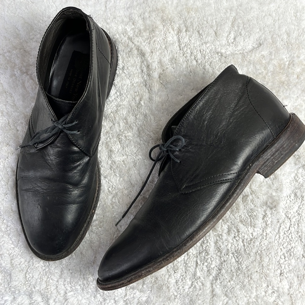 To Boot New York Richard Black Calf Chukka Boot